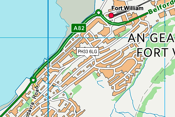 PH33 6LG map - OS VectorMap District (Ordnance Survey) PH33 6LG map - OS VectorMap District (Ordnance Survey)