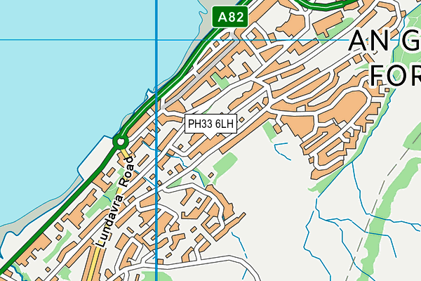 PH33 6LH map - OS VectorMap District (Ordnance Survey) PH33 6LH map - OS VectorMap District (Ordnance Survey)