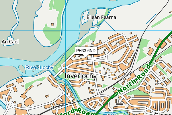 PH33 6ND map - OS VectorMap District (Ordnance Survey) PH33 6ND map - OS VectorMap District (Ordnance Survey)