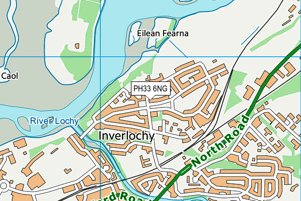 PH33 6NG map - OS VectorMap District (Ordnance Survey) PH33 6NG map - OS VectorMap District (Ordnance Survey)