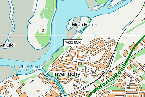 PH33 6NH map - OS VectorMap District (Ordnance Survey) PH33 6NH map - OS VectorMap District (Ordnance Survey)