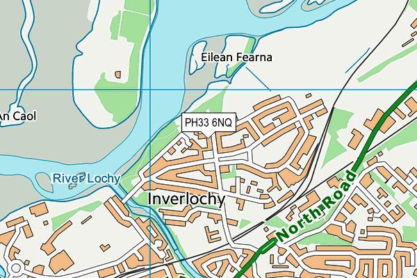 PH33 6NQ map - OS VectorMap District (Ordnance Survey) PH33 6NQ map - OS VectorMap District (Ordnance Survey)