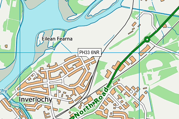 PH33 6NR map - OS VectorMap District (Ordnance Survey) PH33 6NR map - OS VectorMap District (Ordnance Survey)