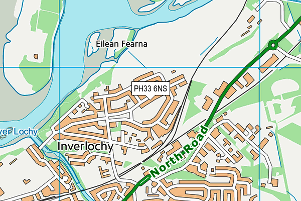 PH33 6NS map - OS VectorMap District (Ordnance Survey) PH33 6NS map - OS VectorMap District (Ordnance Survey)