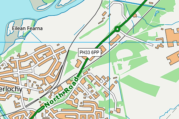PH33 6PP map - OS VectorMap District (Ordnance Survey) PH33 6PP map - OS VectorMap District (Ordnance Survey)