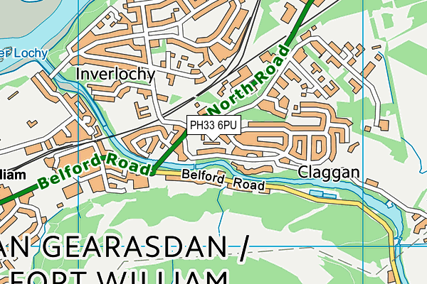 PH33 6PU map - OS VectorMap District (Ordnance Survey) PH33 6PU map - OS VectorMap District (Ordnance Survey)