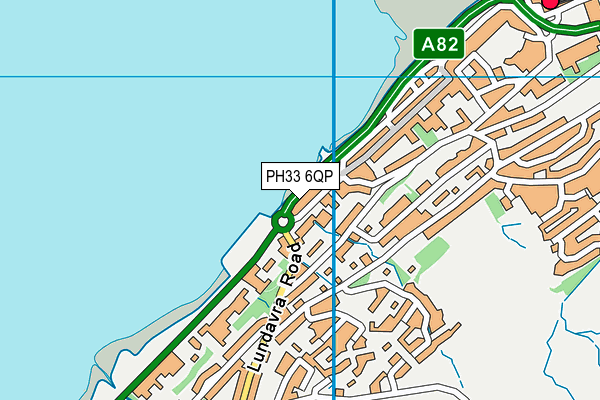 PH33 6QP map - OS VectorMap District (Ordnance Survey) PH33 6QP map - OS VectorMap District (Ordnance Survey)