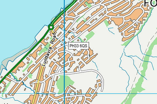 PH33 6QS map - OS VectorMap District (Ordnance Survey) PH33 6QS map - OS VectorMap District (Ordnance Survey)