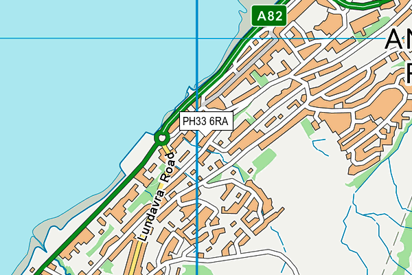 PH33 6RA map - OS VectorMap District (Ordnance Survey) PH33 6RA map - OS VectorMap District (Ordnance Survey)