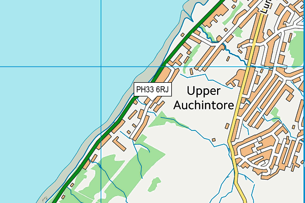 PH33 6RJ map - OS VectorMap District (Ordnance Survey) PH33 6RJ map - OS VectorMap District (Ordnance Survey)