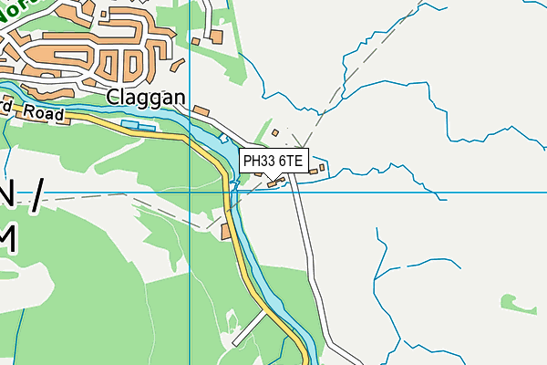 PH33 6TE map - OS VectorMap District (Ordnance Survey) PH33 6TE map - OS VectorMap District (Ordnance Survey)