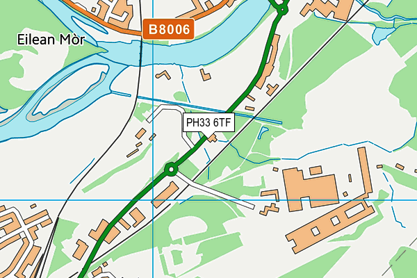 PH33 6TF map - OS VectorMap District (Ordnance Survey) PH33 6TF map - OS VectorMap District (Ordnance Survey)