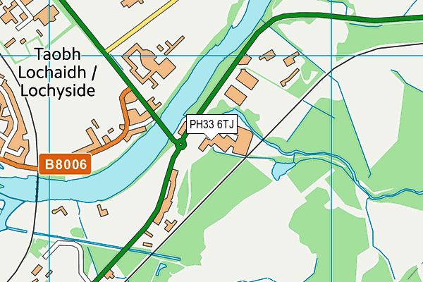 PH33 6TJ map - OS VectorMap District (Ordnance Survey) PH33 6TJ map - OS VectorMap District (Ordnance Survey)