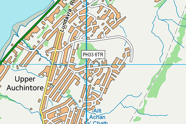 PH33 6TR map - OS VectorMap District (Ordnance Survey) PH33 6TR map - OS VectorMap District (Ordnance Survey)