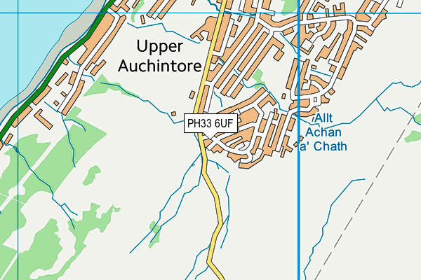 PH33 6UF map - OS VectorMap District (Ordnance Survey) PH33 6UF map - OS VectorMap District (Ordnance Survey)