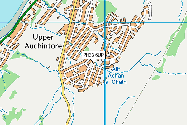PH33 6UP map - OS VectorMap District (Ordnance Survey) PH33 6UP map - OS VectorMap District (Ordnance Survey)