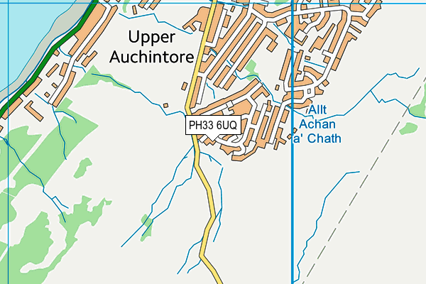 PH33 6UQ map - OS VectorMap District (Ordnance Survey) PH33 6UQ map - OS VectorMap District (Ordnance Survey)