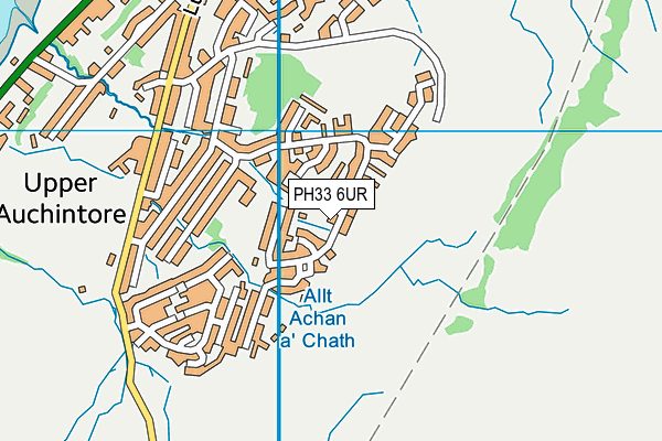PH33 6UR map - OS VectorMap District (Ordnance Survey) PH33 6UR map - OS VectorMap District (Ordnance Survey)