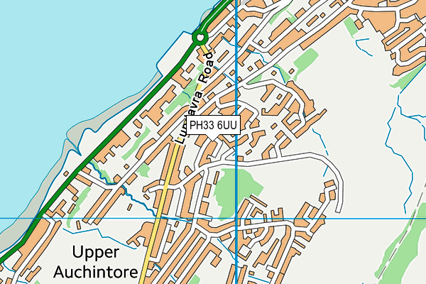 PH33 6UU map - OS VectorMap District (Ordnance Survey) PH33 6UU map - OS VectorMap District (Ordnance Survey)