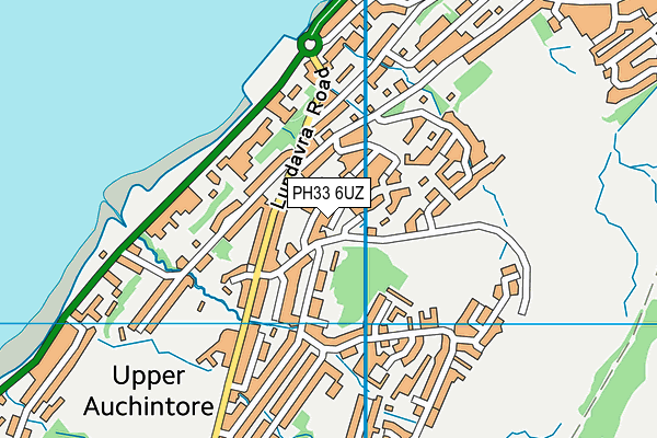 PH33 6UZ map - OS VectorMap District (Ordnance Survey) PH33 6UZ map - OS VectorMap District (Ordnance Survey)