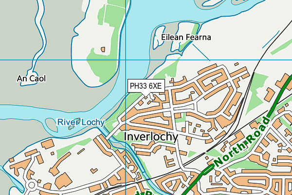 PH33 6XE map - OS VectorMap District (Ordnance Survey) PH33 6XE map - OS VectorMap District (Ordnance Survey)