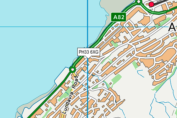 PH33 6XG map - OS VectorMap District (Ordnance Survey) PH33 6XG map - OS VectorMap District (Ordnance Survey)
