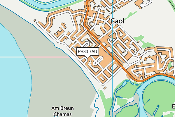PH33 7AU map - OS VectorMap District (Ordnance Survey) PH33 7AU map - OS VectorMap District (Ordnance Survey)