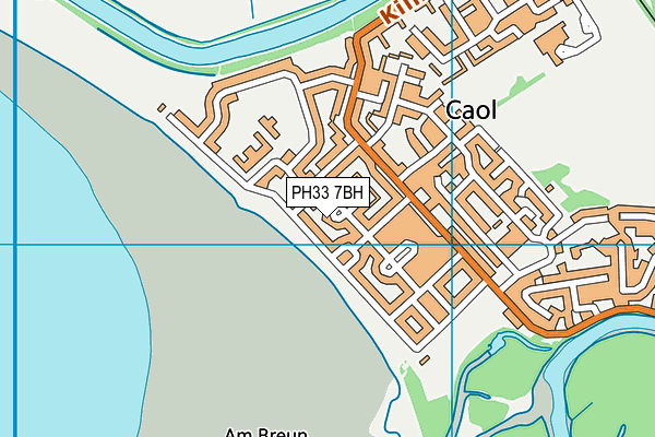 PH33 7BH map - OS VectorMap District (Ordnance Survey) PH33 7BH map - OS VectorMap District (Ordnance Survey)