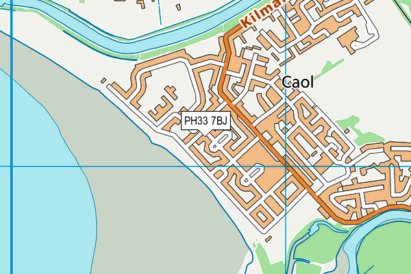 PH33 7BJ map - OS VectorMap District (Ordnance Survey) PH33 7BJ map - OS VectorMap District (Ordnance Survey)