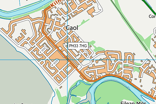 PH33 7HG map - OS VectorMap District (Ordnance Survey) PH33 7HG map - OS VectorMap District (Ordnance Survey)