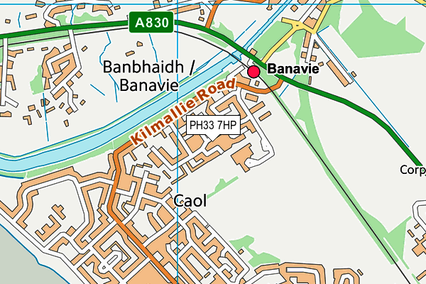 PH33 7HP map - OS VectorMap District (Ordnance Survey) PH33 7HP map - OS VectorMap District (Ordnance Survey)