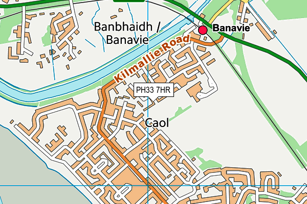 PH33 7HR map - OS VectorMap District (Ordnance Survey) PH33 7HR map - OS VectorMap District (Ordnance Survey)