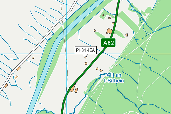 PH34 4EA map - OS VectorMap District (Ordnance Survey) PH34 4EA map - OS VectorMap District (Ordnance Survey)