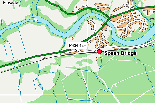 PH34 4EF map - OS VectorMap District (Ordnance Survey) PH34 4EF map - OS VectorMap District (Ordnance Survey)