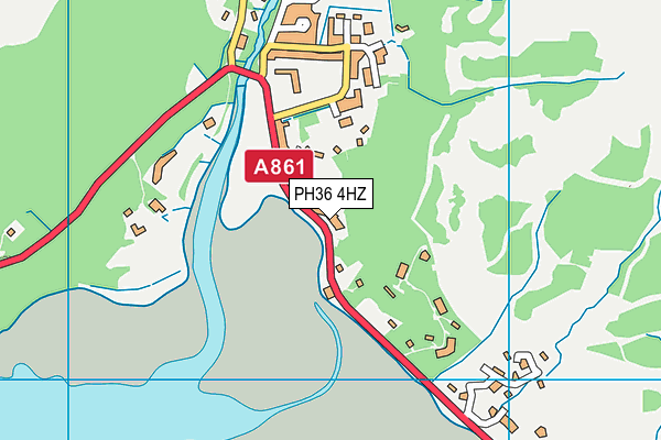 PH36 4HZ map - OS VectorMap District (Ordnance Survey) PH36 4HZ map - OS VectorMap District (Ordnance Survey)