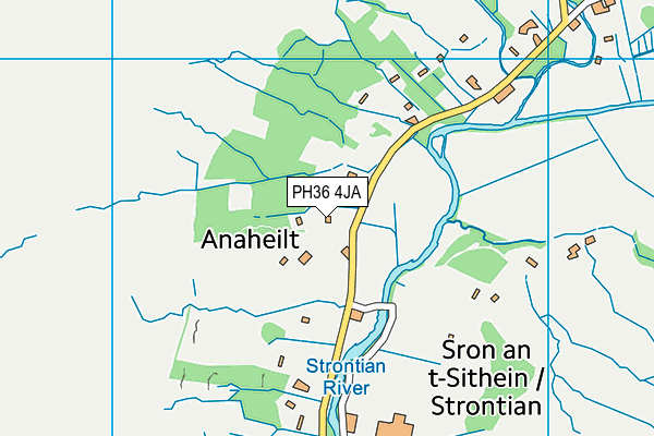 PH36 4JA map - OS VectorMap District (Ordnance Survey) PH36 4JA map - OS VectorMap District (Ordnance Survey)