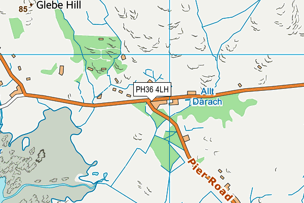 PH36 4LH map - OS VectorMap District (Ordnance Survey) PH36 4LH map - OS VectorMap District (Ordnance Survey)