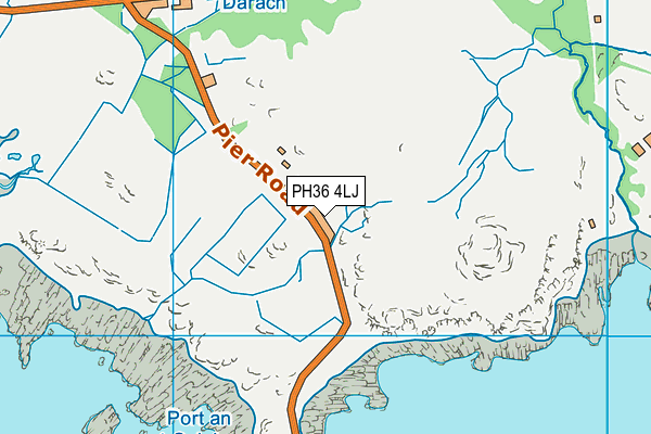 PH36 4LJ map - OS VectorMap District (Ordnance Survey) PH36 4LJ map - OS VectorMap District (Ordnance Survey)