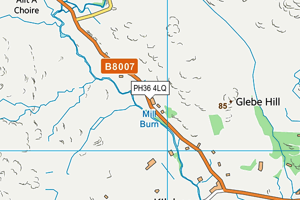 PH36 4LQ map - OS VectorMap District (Ordnance Survey) PH36 4LQ map - OS VectorMap District (Ordnance Survey)