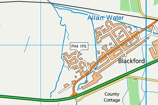 PH4 1PS map - OS VectorMap District (Ordnance Survey) PH4 1PS map - OS VectorMap District (Ordnance Survey)