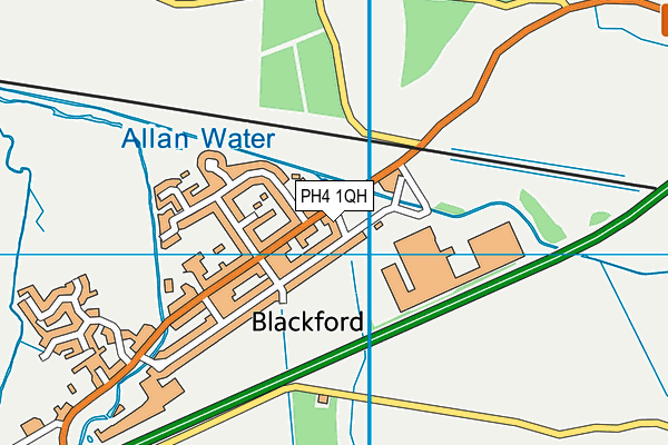 PH4 1QH map - OS VectorMap District (Ordnance Survey) PH4 1QH map - OS VectorMap District (Ordnance Survey)
