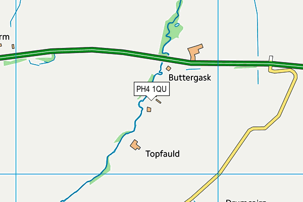 PH4 1QU map - OS VectorMap District (Ordnance Survey) PH4 1QU map - OS VectorMap District (Ordnance Survey)