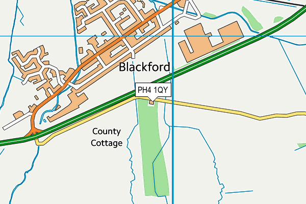 PH4 1QY map - OS VectorMap District (Ordnance Survey) PH4 1QY map - OS VectorMap District (Ordnance Survey)