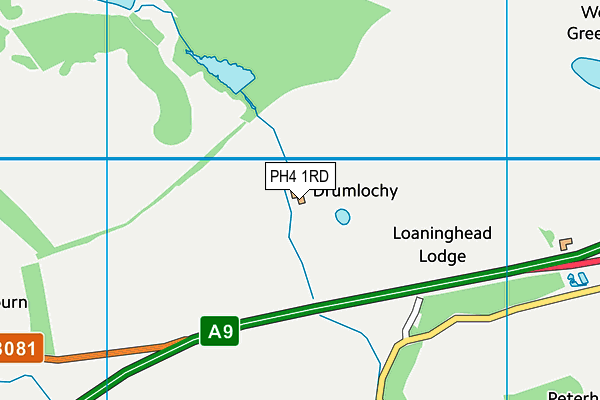 PH4 1RD map - OS VectorMap District (Ordnance Survey) PH4 1RD map - OS VectorMap District (Ordnance Survey)