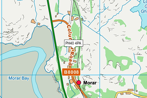PH40 4PA map - OS VectorMap District (Ordnance Survey) PH40 4PA map - OS VectorMap District (Ordnance Survey)
