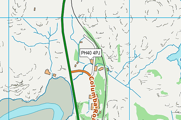 PH40 4PJ map - OS VectorMap District (Ordnance Survey) PH40 4PJ map - OS VectorMap District (Ordnance Survey)