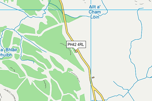 PH42 4RL map - OS VectorMap District (Ordnance Survey) PH42 4RL map - OS VectorMap District (Ordnance Survey)