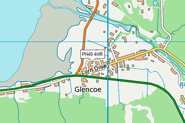 PH49 4HR map - OS VectorMap District (Ordnance Survey) PH49 4HR map - OS VectorMap District (Ordnance Survey)