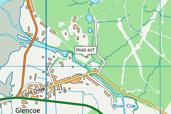 PH49 4HT map - OS VectorMap District (Ordnance Survey) PH49 4HT map - OS VectorMap District (Ordnance Survey)