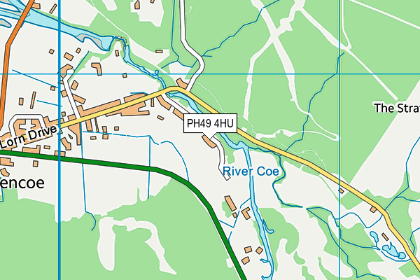 PH49 4HU map - OS VectorMap District (Ordnance Survey) PH49 4HU map - OS VectorMap District (Ordnance Survey)